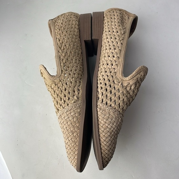 Joie Woven Loafer Flats - Picture 6 of 8